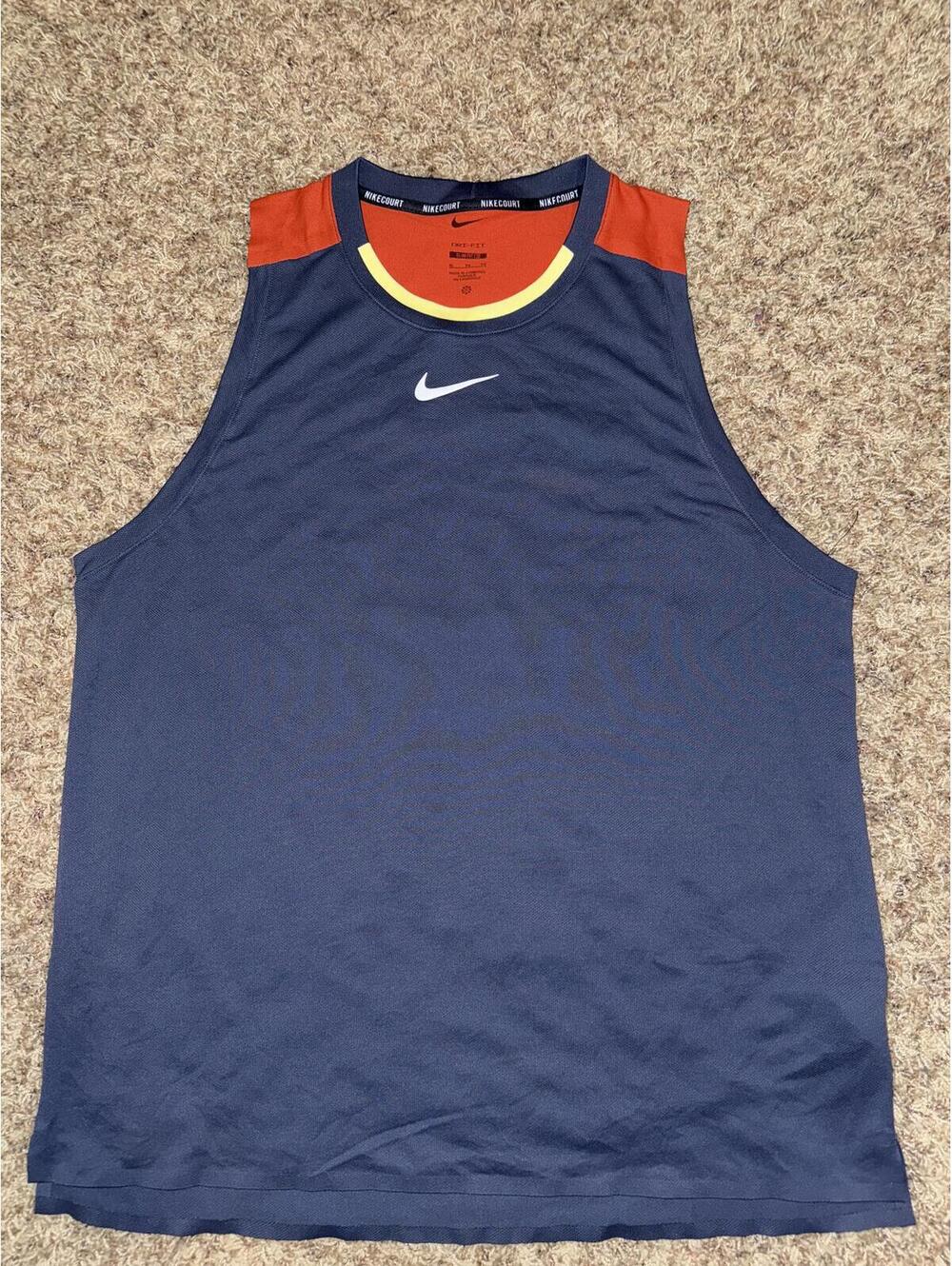 NikeCourt Men’s Dri-FIT Slam Tennis Tank Top Shirt Sample Nick Kyrgios PE